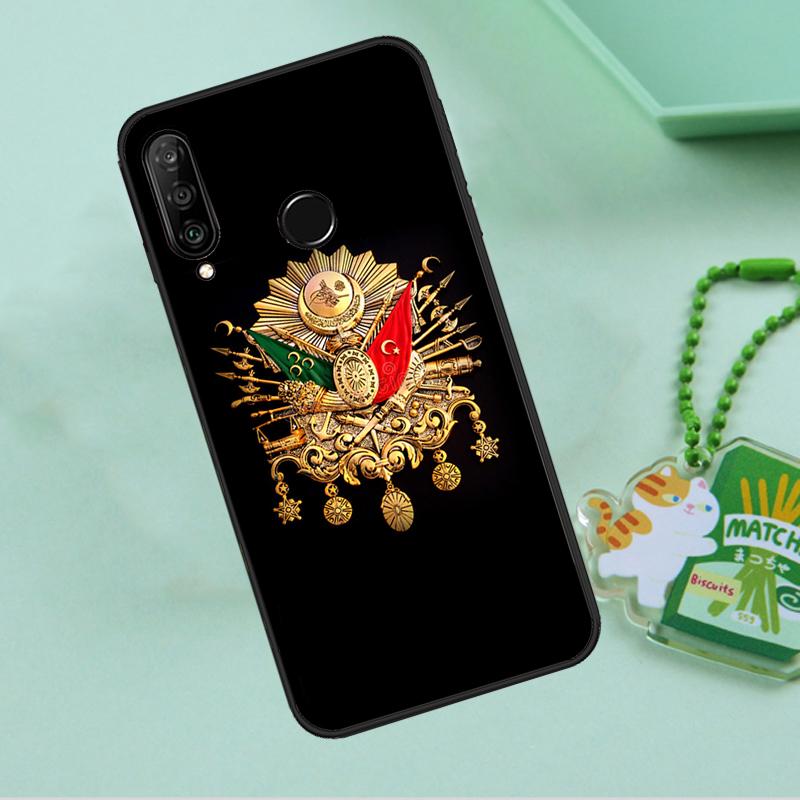 Герб Османской империи для Huawei Nova 8i 11i 12i 12s 9 10 SE Y90 Y60 Y70 Y72 Y61 Y91 P20 P30 P40 Lite P60 Pro Чехол