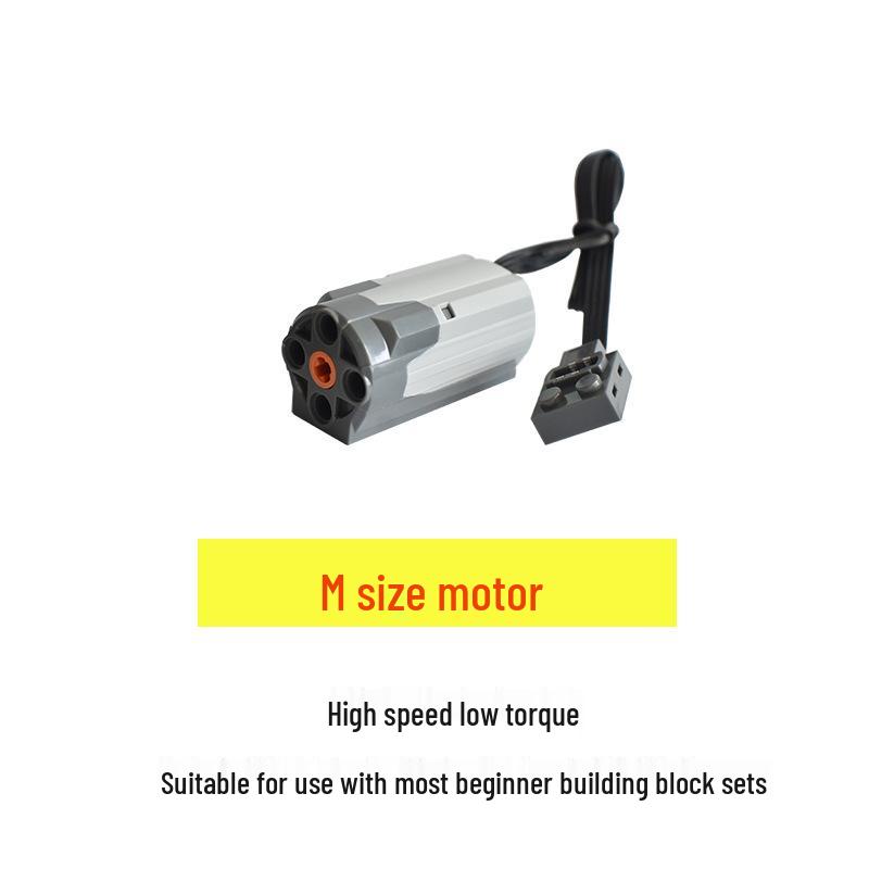 Пульт управления Высокоскоростной двигатель и Батарейный блок для кирпичиков Lego с черными, красными и светлыми модификациями