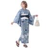 NISHIORI Yukata Set Ladies Two-Piece Choose Your Wrinkle Heiko Obi 2-Piece Adult Cute Elegant Floral Pattern Summer Festival Fireworks