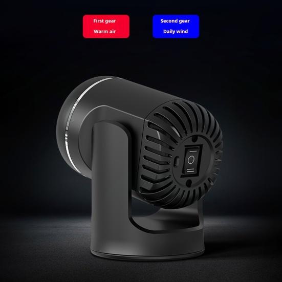 Car Heater Window Defroster Fast Heating Plug-and-Play 360-Degree Rotating Wide Compatibility Portable Car