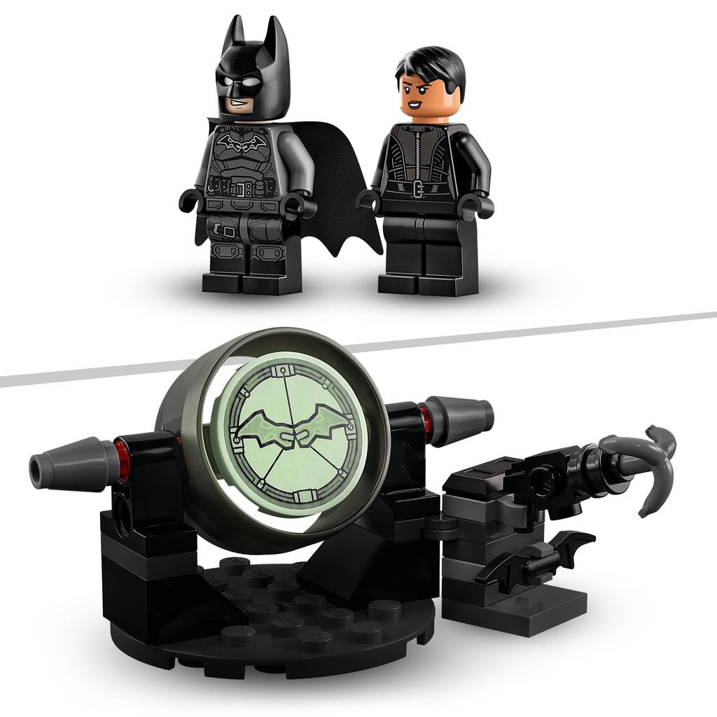 LEGO Super Heroes Batman Selina Kyle Motorcycle Chase 76179 Игрушечный блок Present Superhero American Comics Vehicle Vehicle Sentai Hero Boys 6 лет