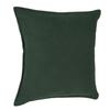 "Lilou" Velvet Effect Cushion 45 X 45 Cm Atmosphera - Green