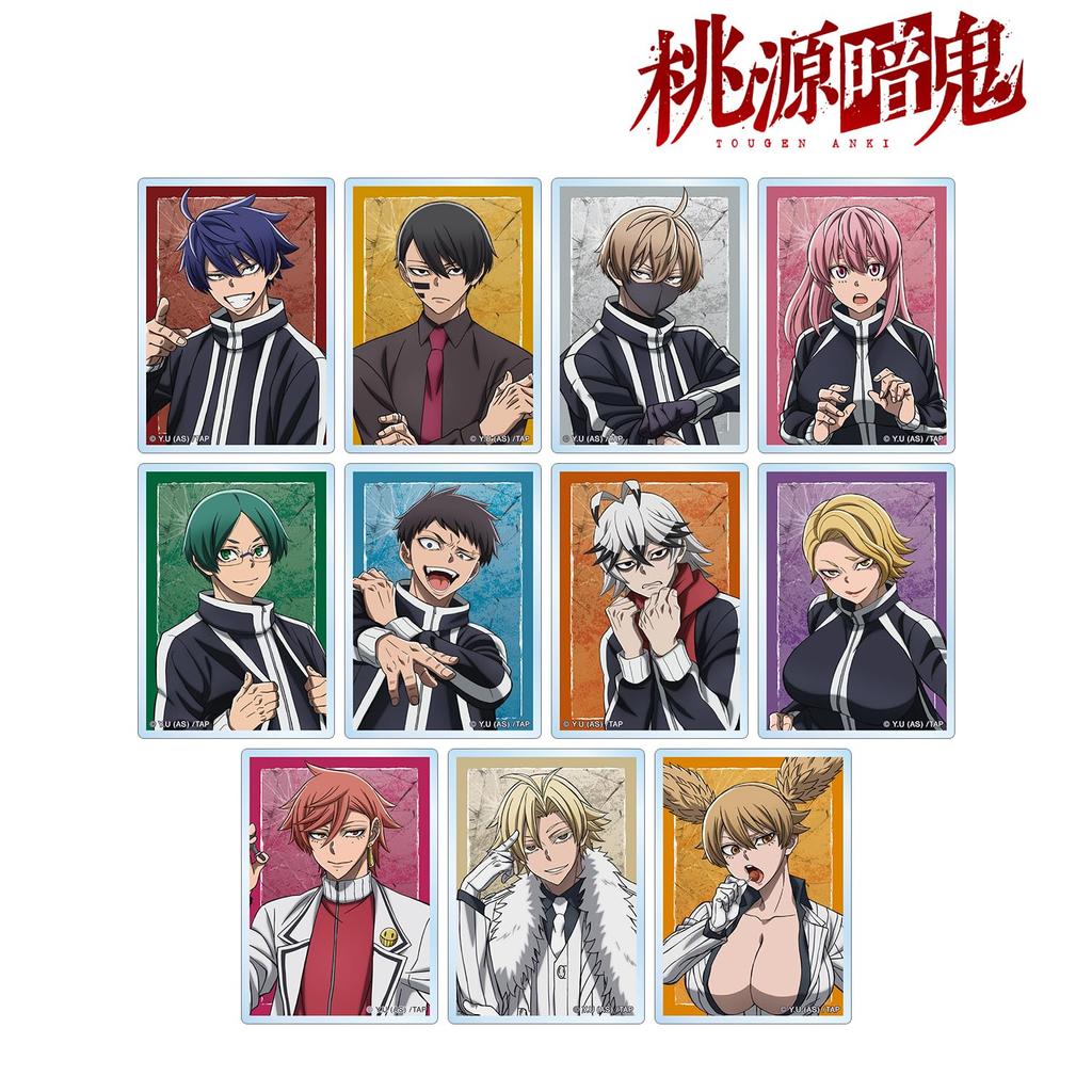 Togen Anki Торговые акриловые карточки Коробка из 11 штук