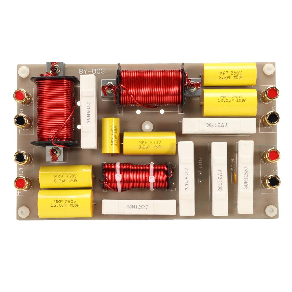 3-полосный кроссоверный фильтр Профессиональный 800 Вт ВЧ/НЧ делитель частоты для сценического динамика