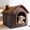 Cat  Bed Sleep House Warm Cave Dog Kennel Indoor Enclosed Tent Huts Sofa For Pet Cats Kittens Puppy