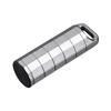 Titanium Alloy Portable Pill Case Mini Medicine Bottle Airtight Container With Lighter Shell Option