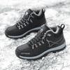 Классические зимние ботинки, мужская теплая повседневная обувь, высокие мужские кроссовки, ботильоны хорошего качества, уличная зимняя обувь на платформе, мужская 2023