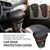 AABIA1 Car Styling Shift Handle Cover Leather Non-slip Automatic Gear Sheath Accessories For Benz CITAN VITO SPRINTER CLS SLK Sport ML