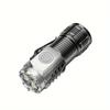 Mini Flashlight Powerful Tactical Flashlight USB Rechargeable Multifunctional Outdoor Waterproof Camping Fishing Hunting Light