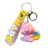 Cute Cartoon Animal Key Ring 3D Car Key Chain Accessories Little Dinosaur Keychain  Bag Charm