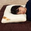 EIYU NANO Platinum Hotel-Style Washable Pillow, 43x63cm, Made in Japan, with Ribbon, Ivory