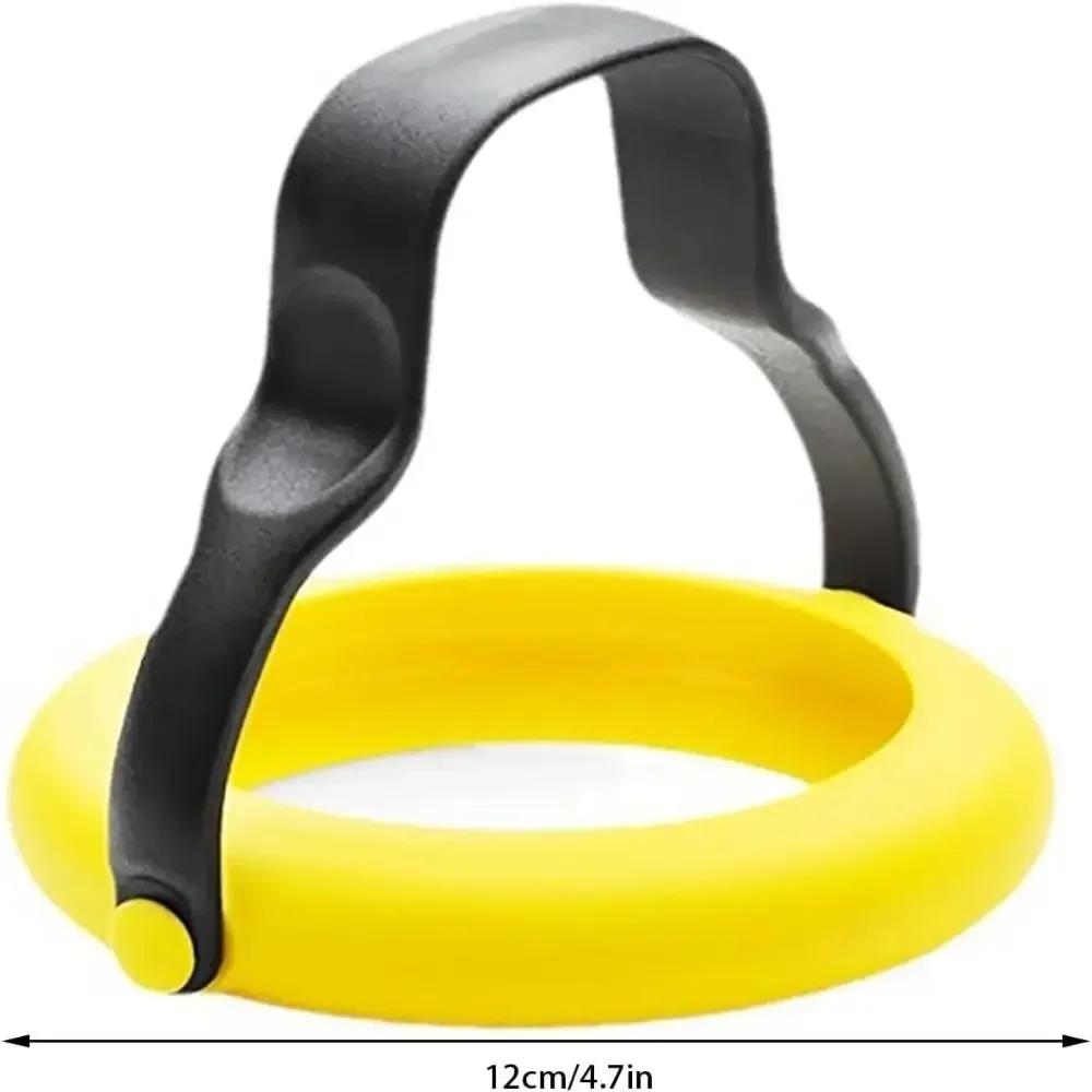 1 шт. Кухонные гаджеты Форма для жарки яиц 3-в-1 Переворачивает Легко готовить Инструменты для яиц Сделай сам с ручкой Непротекающее кольцо для яиц для завтрака