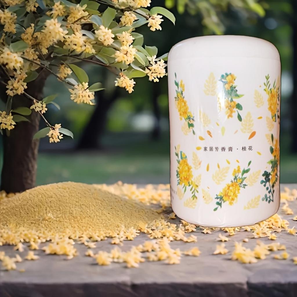 Solid Perfume Air Fresheners -6 Fragrances, Suitable for Cars, Homes, Kitchens, Bedrooms and Bathrooms - Decorated Spherical Containers with Lids