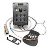 Double Model Guitar Preamp Tuner Piezo Pickup 301 Acoustic Guitar Preamp Pickup 4 Band Acoustic Guitar Pickup with Tuner