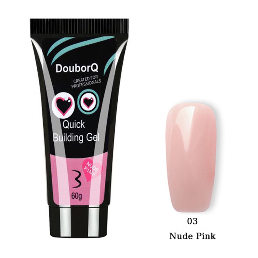 Полигель для быстрого наращивания ногтей, 60 мл, кристаллический желеобразный гель для наращивания ногтей, дизайн ногтей