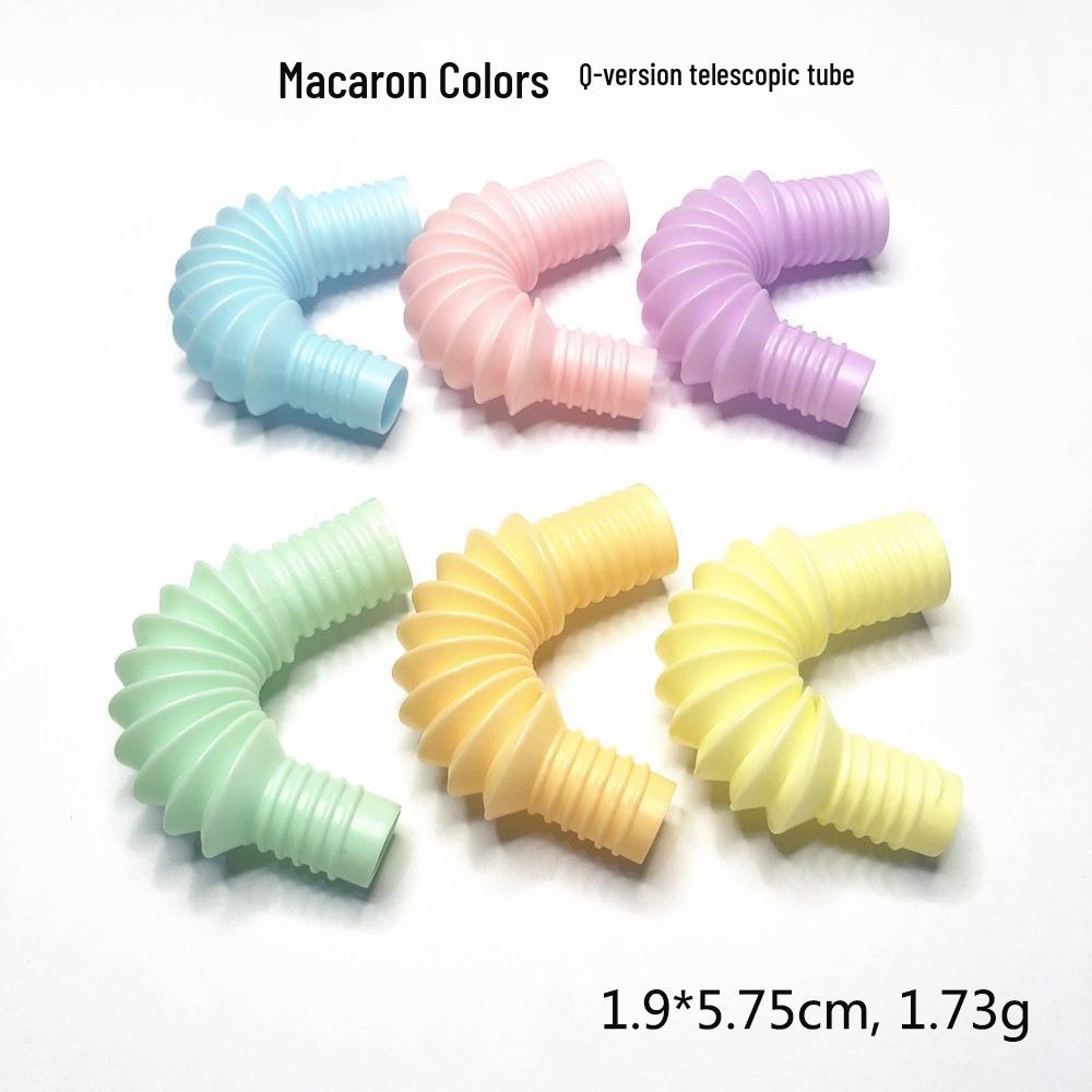 Мини-растягивающаяся поп-трубка: Цветная, телескопическая сенсорная игрушка-антистресс для снятия напряжения и обучения