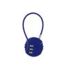 3-Digit Cable Luggage Locks Multifunctional Re-Settable Combination Padlocks Backpack Suitcase Code Locks for School Office