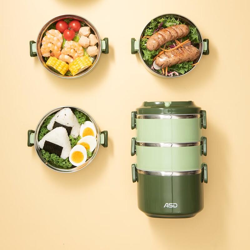 ASD Zhenyun Series 316L Stainless Steel Insulated Lunch Box