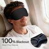 Sleep Mask for Men Women - 100% Blackout Eye Masks for Sleep - 3D Soft Sleeping Mask for Side Sleepers - Zero Pressure Lash Extensions Eye Cover Shad