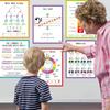 Ceiba Tree 15Pcs Music Theory Posters 11x14 inch Musical Bulletin Board Decorations Basic Notes Scales Chords Reference Poster for Teachers