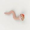 3PCS/SET Realistic Earthworm Flowerpot Decoration Resin Earthworm Ornaments  Indoor Plants