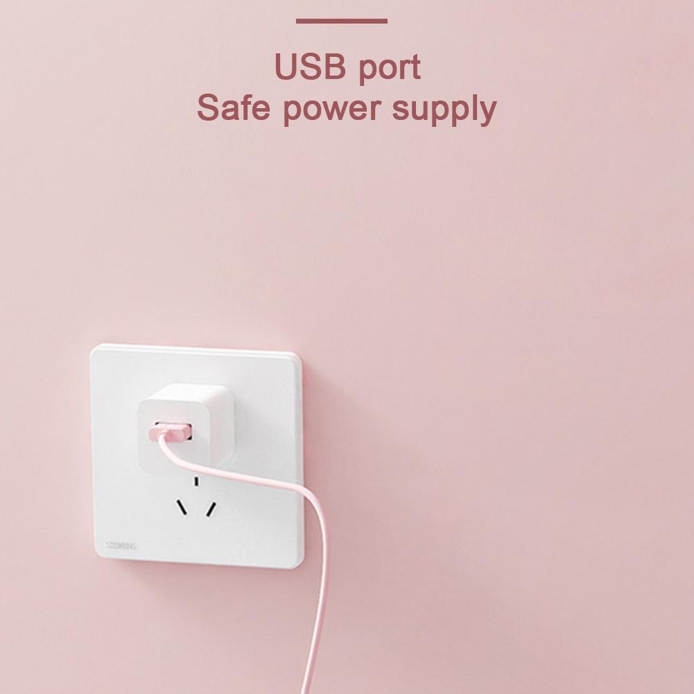 Electric Heated Coaster Coffee Mug Warmer 3 Temperature Setting Heating Plate USB Plug Portable Cup Warmer for Travel Office Use