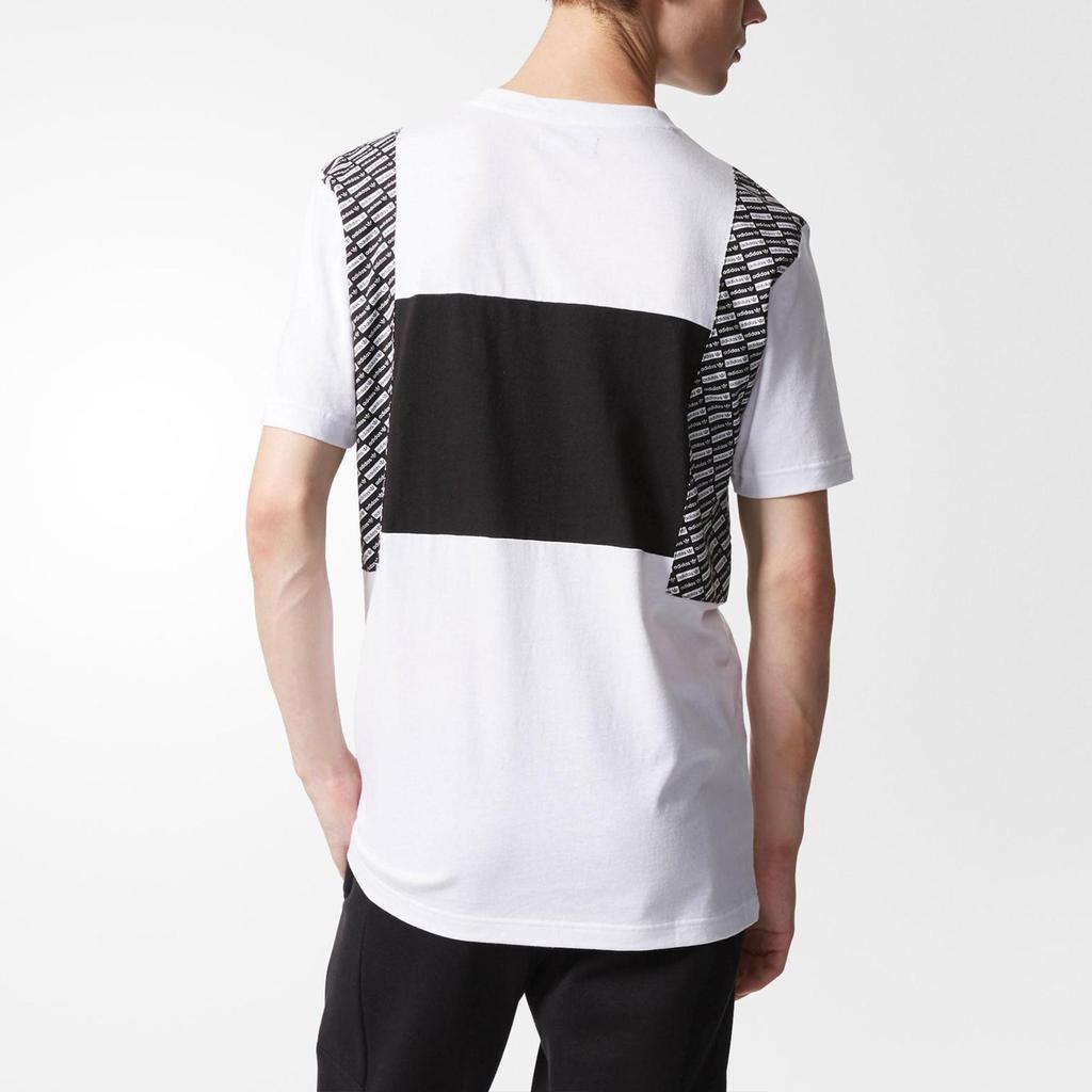 adidas Мужская футболка с круглым вырезом Originals Trefoil, белые топы BQ0914