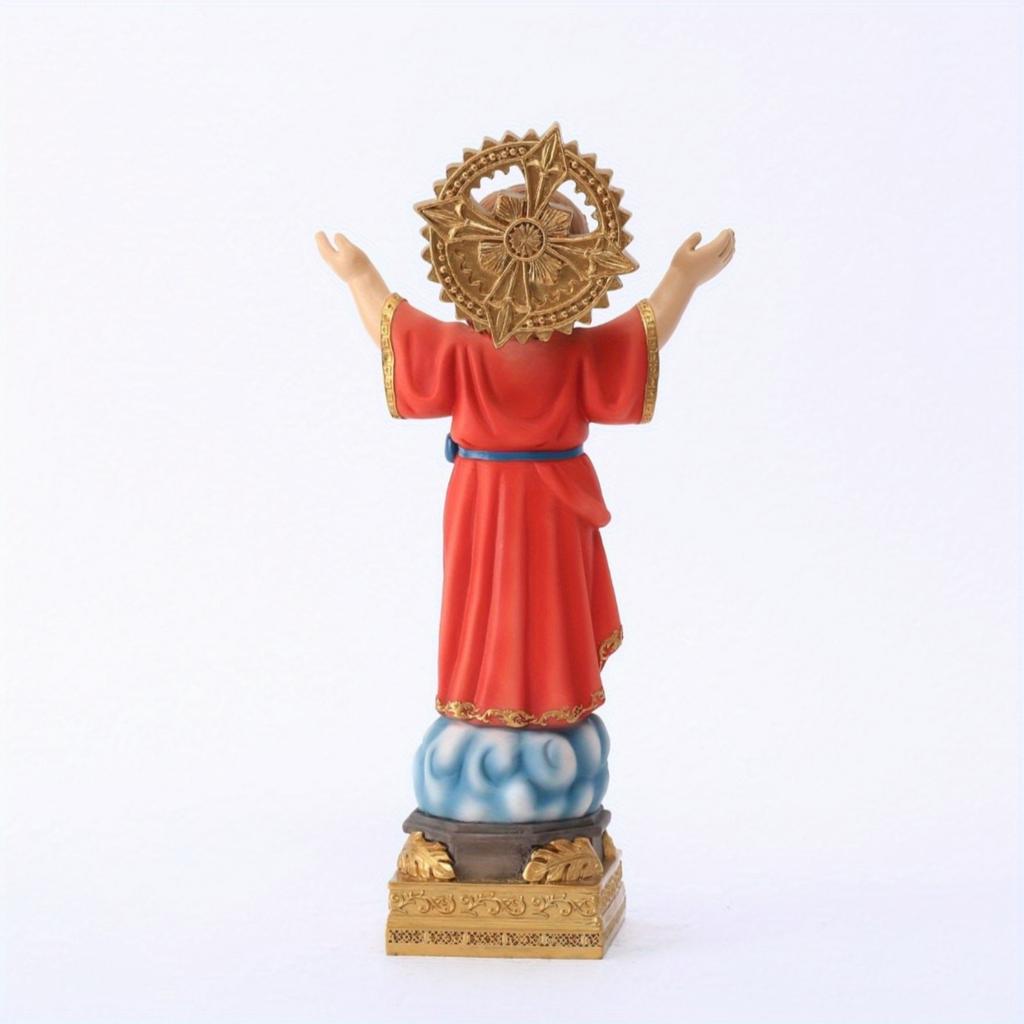 1 шт. 32,5 см статуя из смолы Divino Nino Иисус статуэтка религиозное украшение 8 футов высотой смола Божественный ребенок младенец Иисус статуэтка скульптура