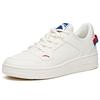 Anta Synthetic Leather Casual Slip-Resistant Low-Top Skate Shoes Men Sneakers White Blue Red 912018022-1