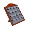 Earring Display for Vendors, 12 Pair Solid Wood Jewelry Vendors Selling