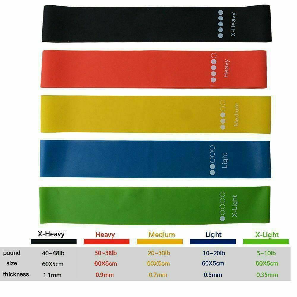 Эспандеры для упражнений с петлями, резиновые эластичные ленты для тренажерного зала, йоги, фитнес-тренировки