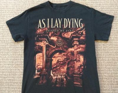 As I Lay Dying Тур 2019 Футболка Shaped by Fire Унисекс Футболка