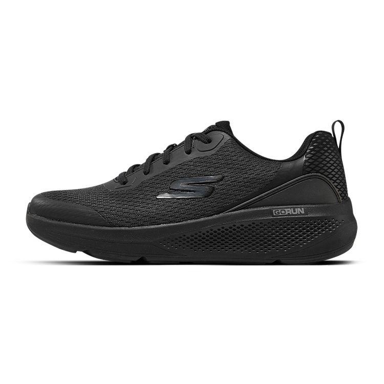 Skechers Go Run Elevate Удобные Амортизирующие Прочные Дышащие Низкие Беговые Кроссовки Мужские беговые кроссовки Черный 220189-BBK