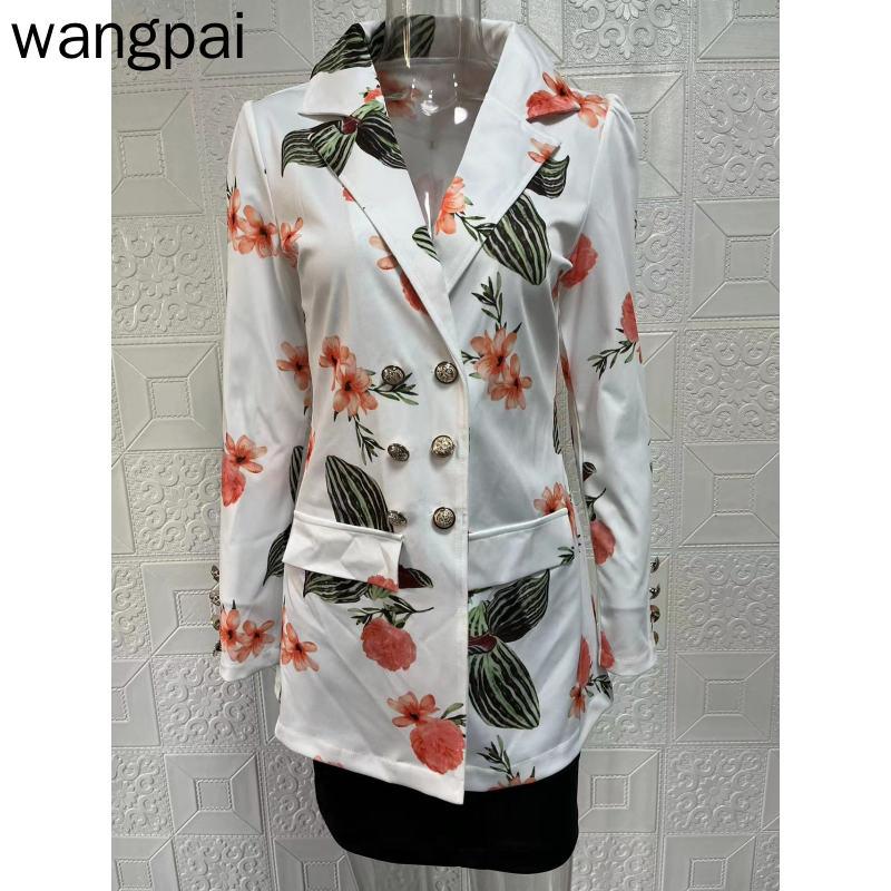 Женский осенне-зимний повседневный костюм с длинными рукавами, куртка с юбкой и принтом, комплект из двух предметов