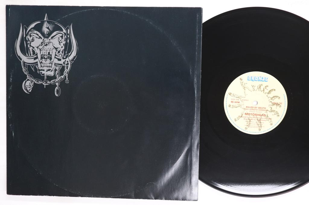 12-дюймовая пластинка MOTORHEAD Killed By Death Under The Knife BRONZE 1984 UK Металл Б/у