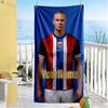 Haaland Customizable Name Beach Towel Super Soft Microfiber Quickdry Fabric Suitable for Sports Travel Swimming Yoga Bathroom Beach And Pool
