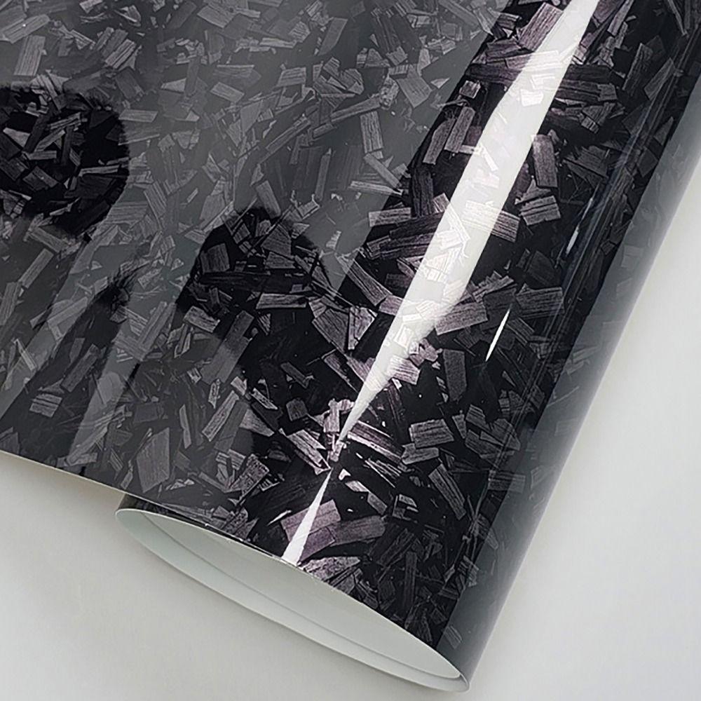 50x30 см виниловая пленка из углеродного волокна, глянцевая наклейка на автомобиль, мотоцикл, своими руками