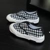 Женская обувь, новая весенняя модная дышащая парусиновая обувь, студентки, повседневная сетчатая обувь для скейтборда, Street Shot