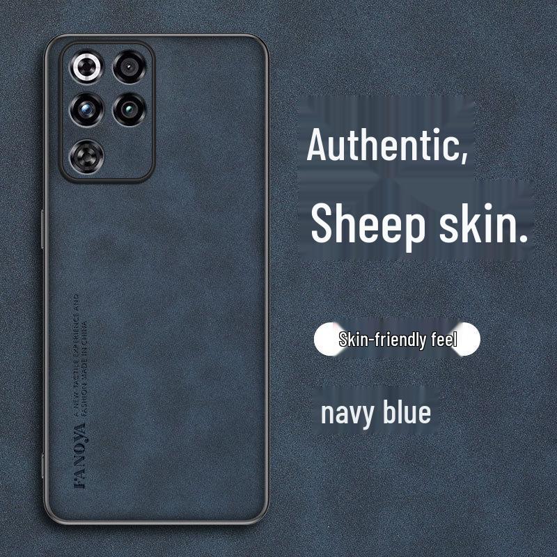 Совместимый с Red Magic 11 Air и 10 Pro, Black Shark 5 Pro, защитный чехол для телефона из роскошной кожи/замши.