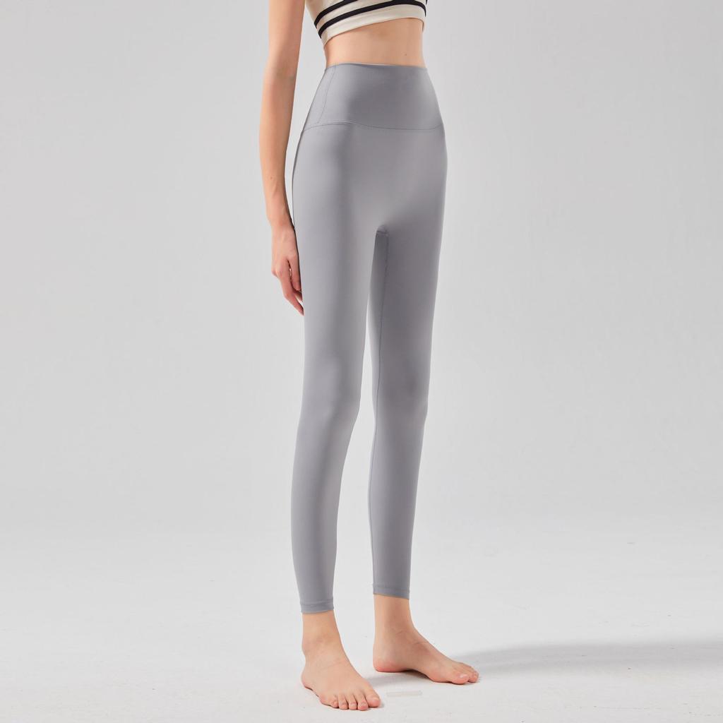 New Seamless High-Waist Yoga Pants: Nude Feeling, No Lines, Tight Fit for Women