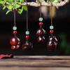 1/12Pcs Creative Twelve Zodiac Carving Wooden Keychain Pendant Chinese Zodiac Wood Carving Phone Chain Bag Decoration Gifts