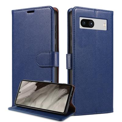 Кожаный чехол для мобильных телефонов Google Pixel 8A, 6A и 7 Pro - откидная крышка и защитный чехол.