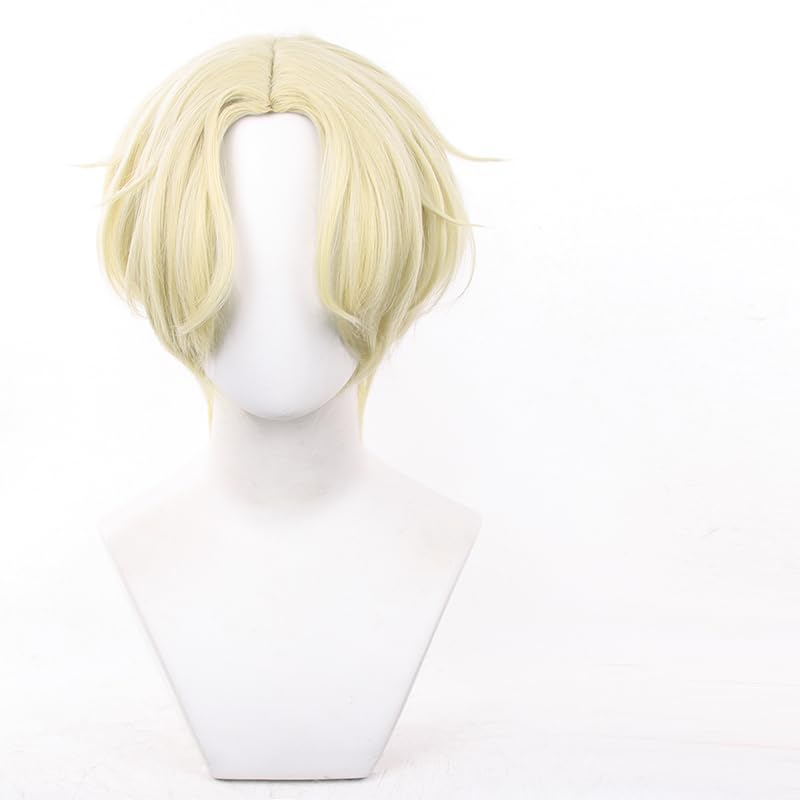 YUKIHALOLJ Инопланетная сцена Лука Косплей парик с жаростойким костюмом Костюм на Хэллоуин (ЛУКА) Сетка, Устойчивый, Парик,