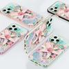 N55 Горячие цветы Растения Фрукты Позолоченный край Мягкий чехол для телефона из ТПУ для Samsung S23 S24 S22 A14 A34 A54 A22 Huawei P40 Honor 90 Противоударная задняя крышка