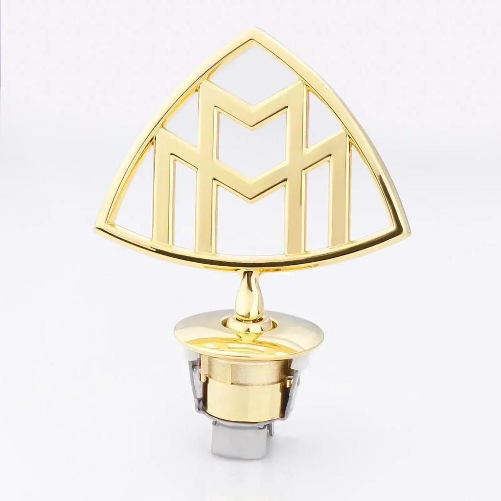 CRU1 Car Engine Hood Emblem Front Bonnet Chrome Mark Accessorie For Mercedes Benz C E S Class W204 W205 W212 W213 W211 W220 W222 W223