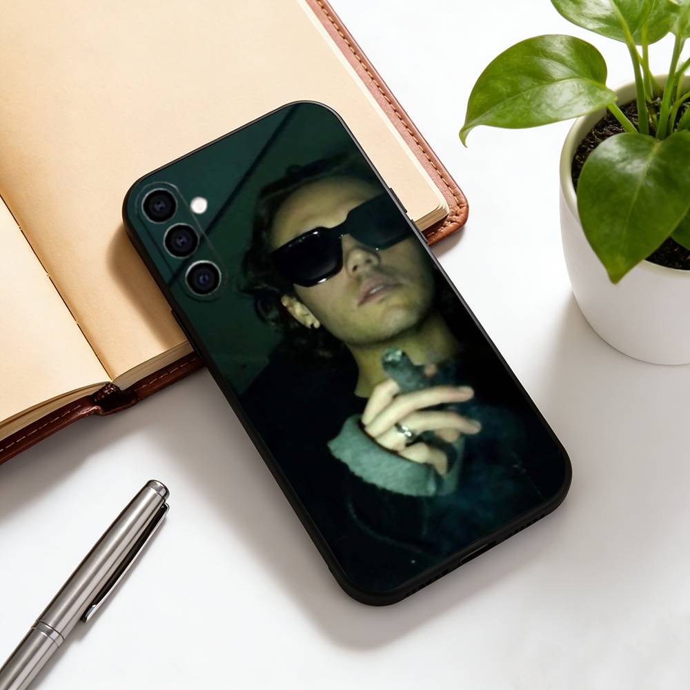 Карл Галлагер Чехол для телефона для Samsung Galaxy A73,A72,A71,A70,A53,A52,A51,Мягкий силиконовый черный чехол