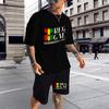 Summer BoB Marley Reggae T Shirt Sets Fashion Jogging Short Sleeve Harajuku Suit Men Tracksuit 3D Printed Breathable Clothes 6XL