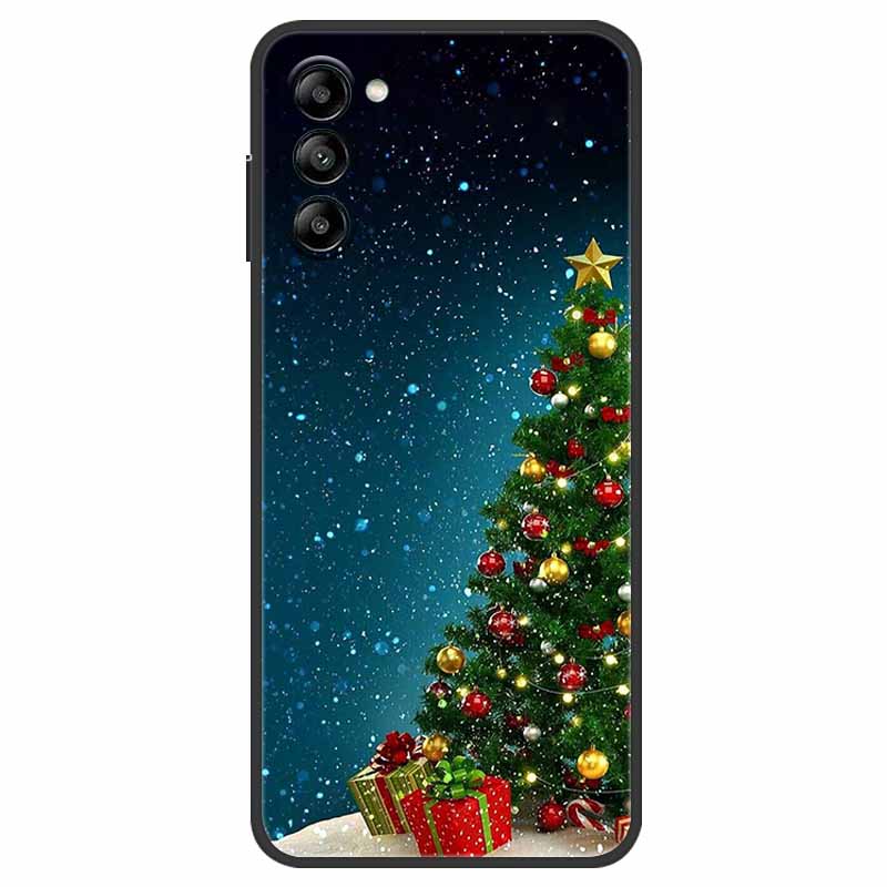 Чехол-крышка для Samsung Galaxy S23 Plus FE Ultra, рождественский, из мягкого ТПУ-силикона, задняя крышка для телефона, для Fundas Samsung Galaxy S 23