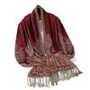 New Sunflower Polyester Tassel Long Scarf Ethnic Style Women's Embroidered Scarf Fashionable Shawl Headscarf