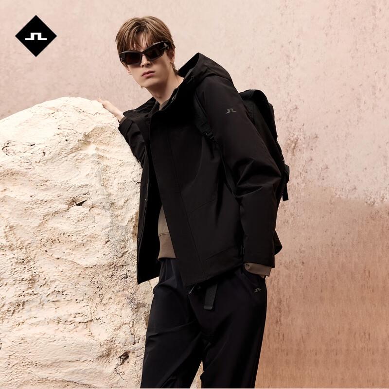 J.LINDEBERG Мужская ветрозащитная водоотталкивающая куртка 525321005